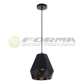 Visilica 1xE27 MP041-20 BK-BK CORMEL FORMA