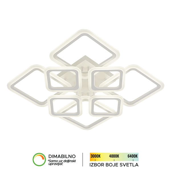 LED plafonska lampa F2082-110C WH-kelvinlite