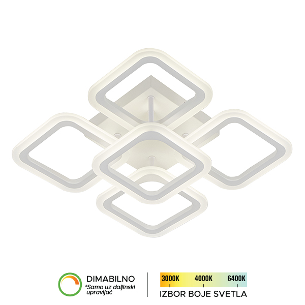 LED plafonska lampa F2082-55C WH-kelvinlite