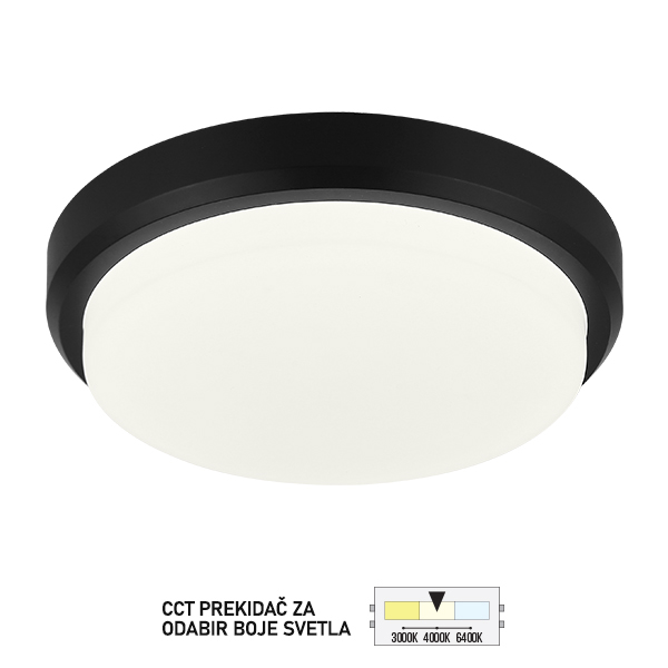 Spoljna LED lampa PS8301 BK-kelvinlite