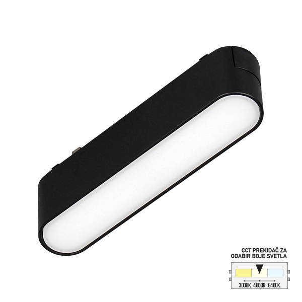 LED magnetna svetiljka CCT ULTRA SLIM FMS1001-6 BK-kelvinlite