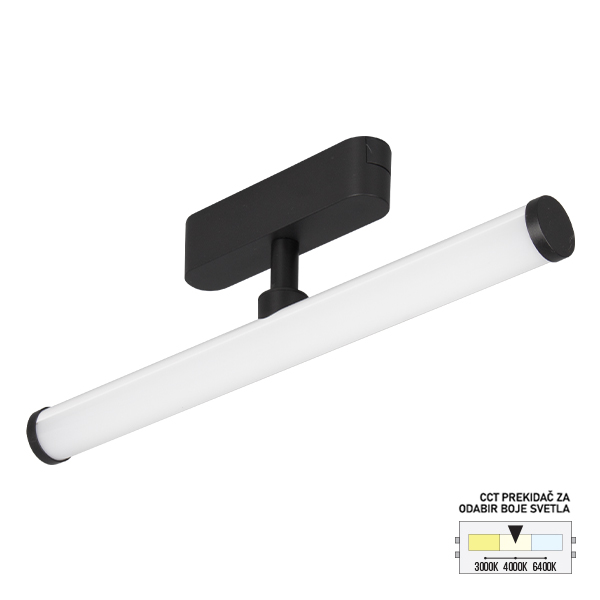 LED magnetna svetiljka CCT ULTRA SLIM FMS1002-10 BK-kelvinlite