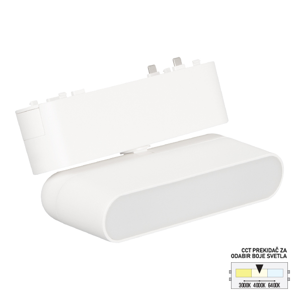 LED magnetna svetiljka CCT ULTRA SLIM FMS1101-6 WH-kelvinlite