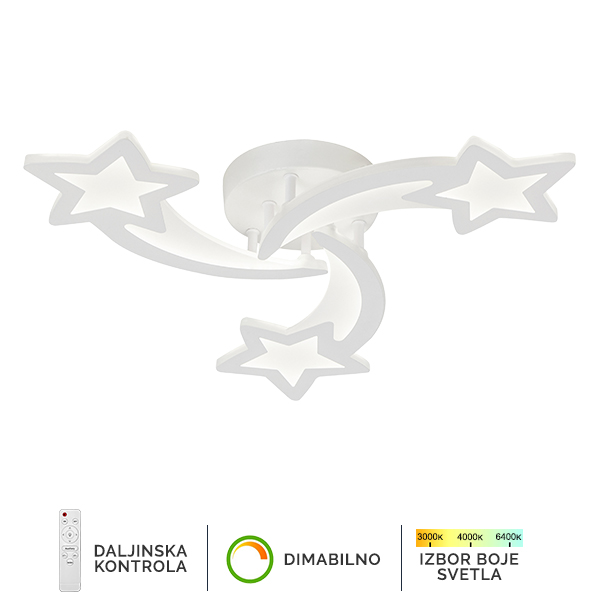 LED plafonska lampa F2090-42C WH-kelvinlite