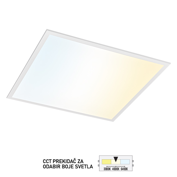 LED panel ugradni LPA-09-50S CCT-kelvinlite