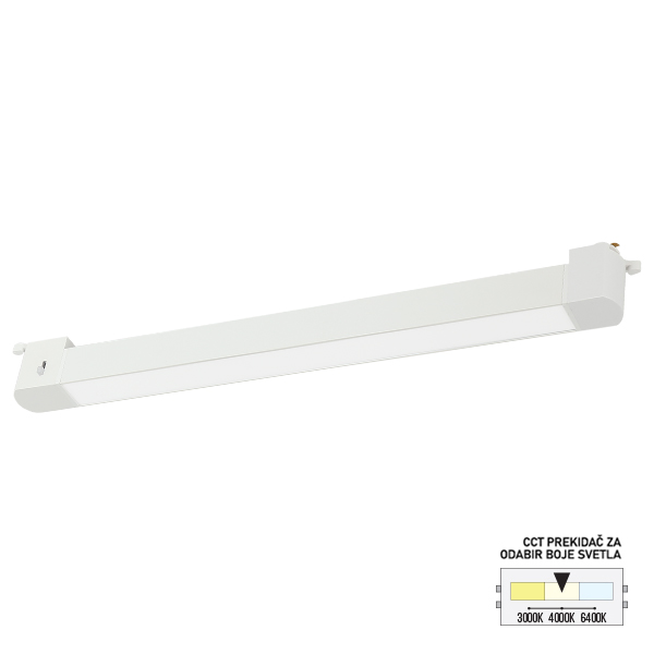 LED šinska svetiljka CCT TL30-30 WH-kelvinlite