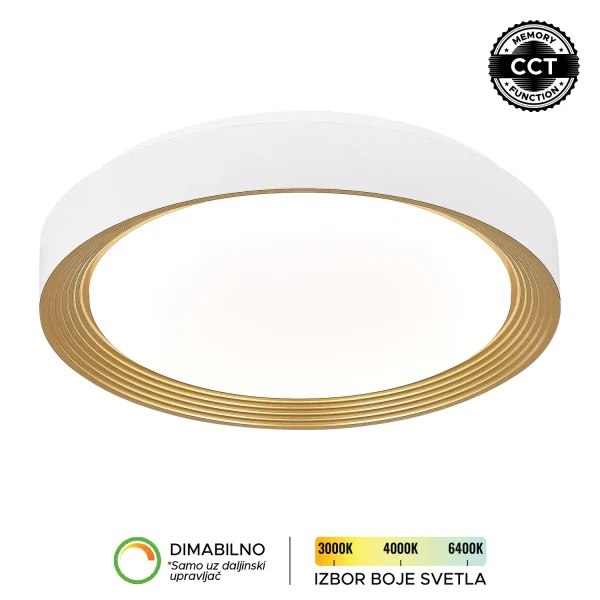 LED plafonjera LP-405-54R WH+SG-kelvinlite