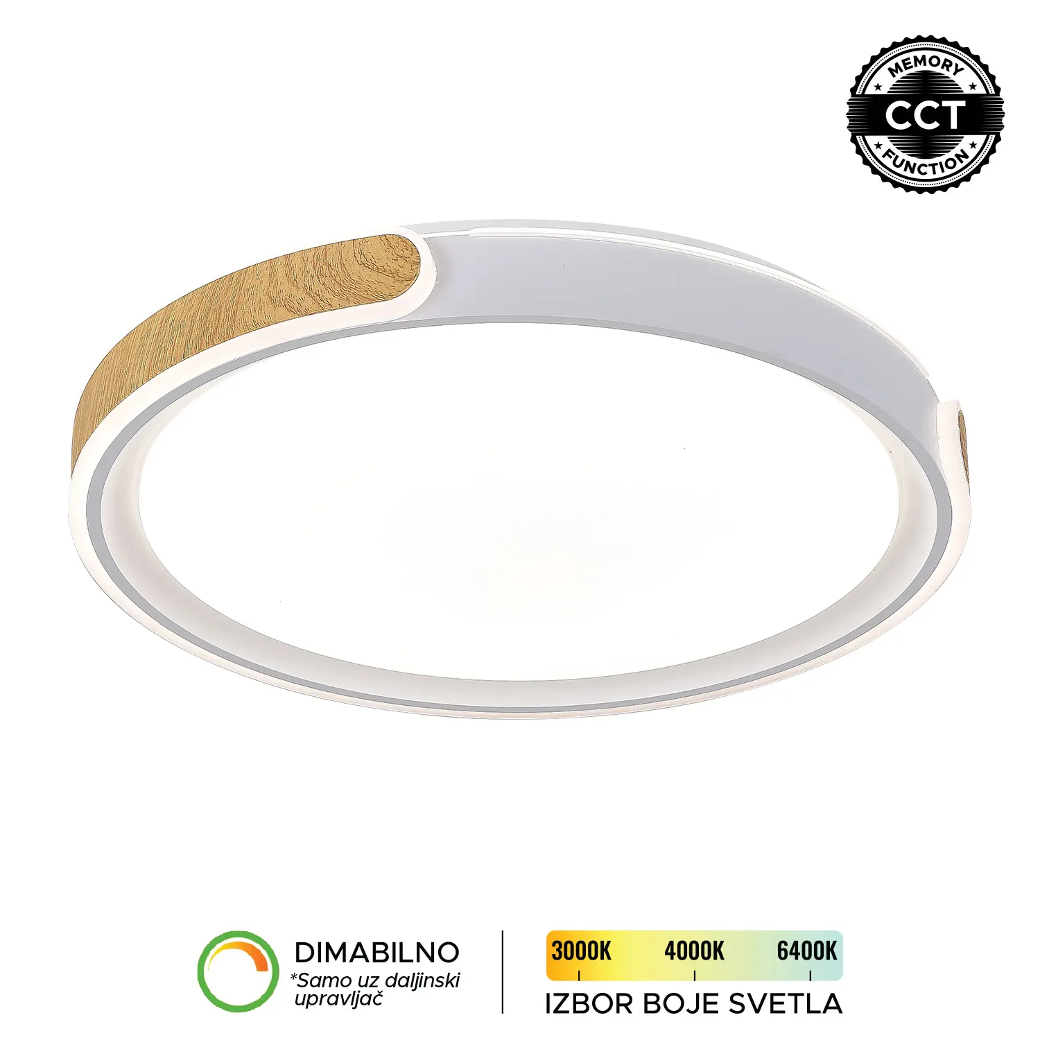 LED plafonjera LP-407-70R WH+WD-kelvinlite LED plafonjera LP-407-70R WH+WD-kelvinlite