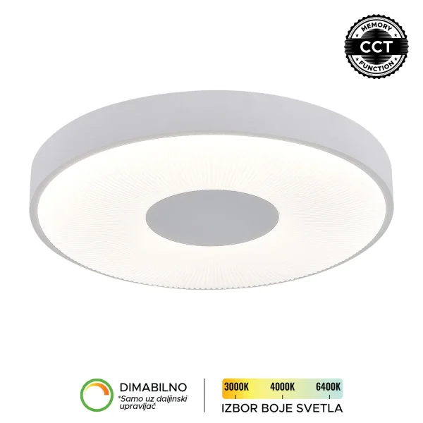 LED plafonjera LP-408-70R WH-kelvinlite