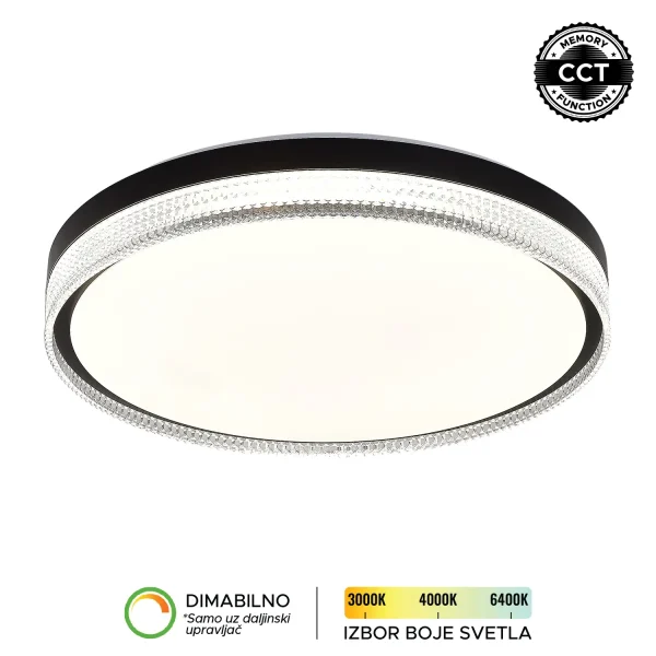 LED plafonjera LP-415-70R BK-kelvinlite