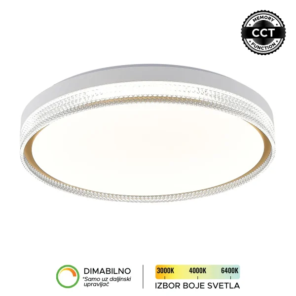 LED plafonjera LP-415-70R WH+SG-kelvinlite