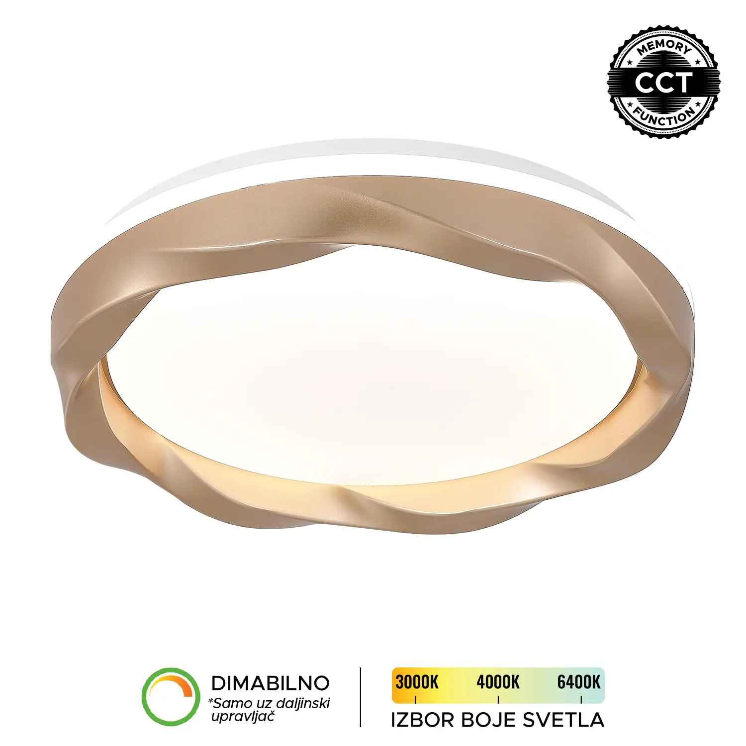 LED plafonjera LP-421-54R CHA-kelvinlite LED plafonjera LP-421-54R CHA-kelvinlite