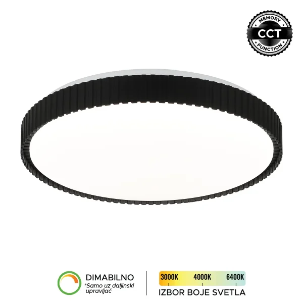 LED plafonjera LP-423-86R BK-kelvinlite