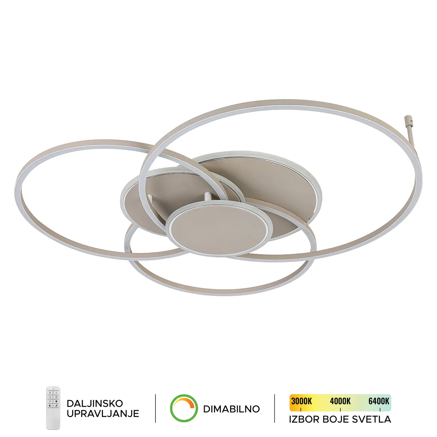 LED plafonska lampa F2105-40C BE-kelvinlite LED plafonska lampa F2105-40C BE-kelvinlite