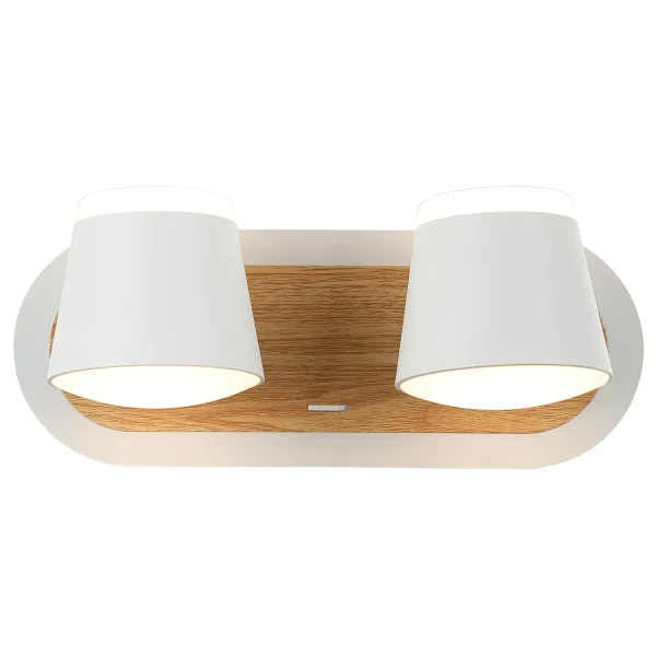 LED zidna lampa F2077-16Z WH+WD-kelvinlite