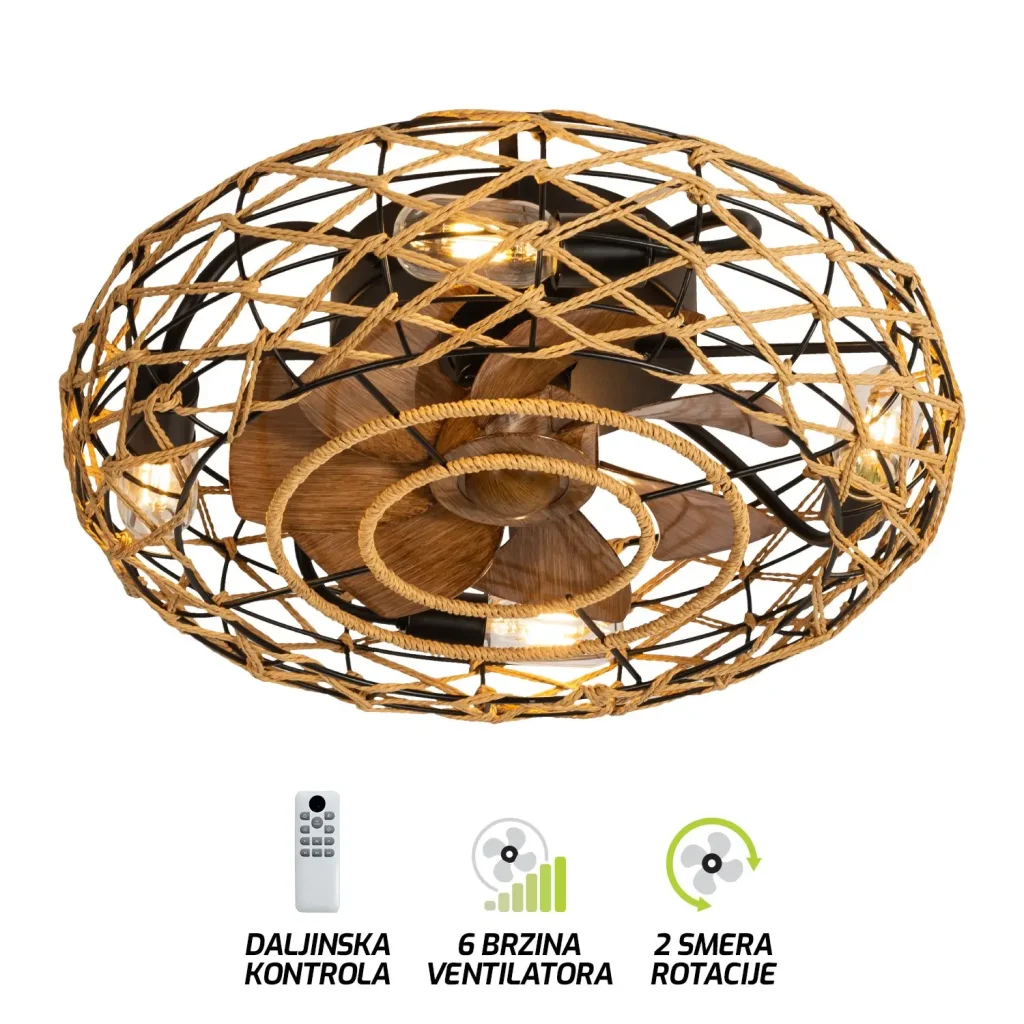 Plafonska lampa sa ventilatorom FV7002-48 NT-kelvinlite