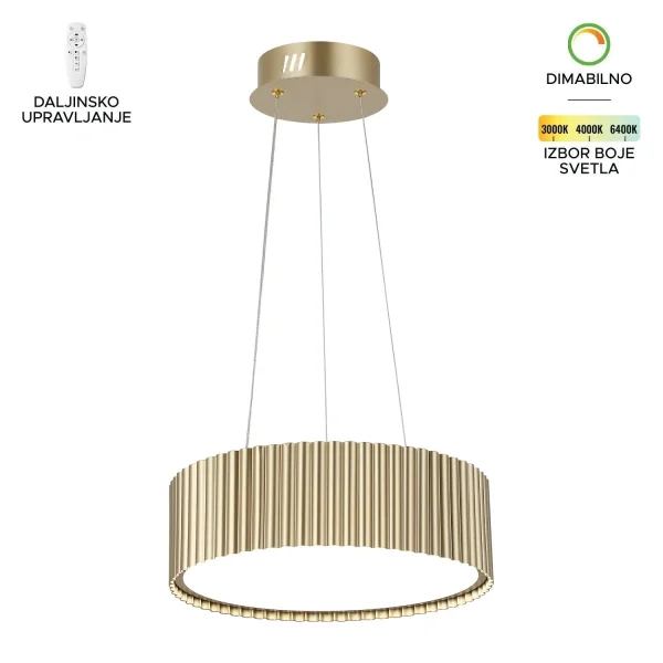 LED viseća lampa F2095-⁠62V SG-kelvinlite