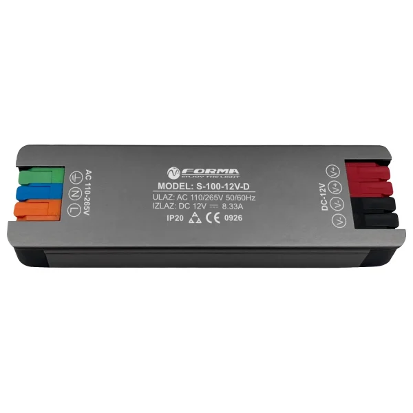 LED napajanje 12V 100W S-⁠100-⁠12V-⁠D-kelvinlite