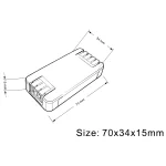 LED napajanje 12V 40W S-⁠40-⁠12V-⁠D-kelvinlite1