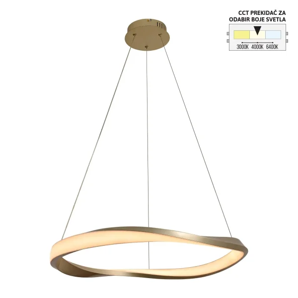 LED viseća lampa F2111-⁠30V GD CCT-kelvinlite
