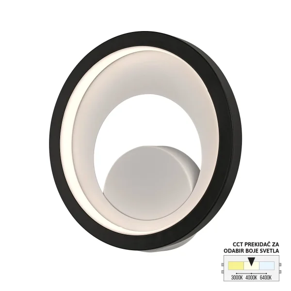 LED zidna lampa F2060-⁠7Z BK CCT-kelvinlite