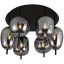 Plafonska lampa F4014-6C BK+SM